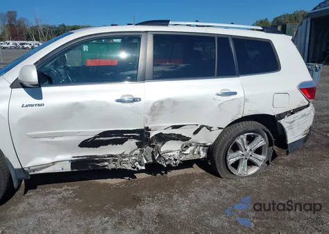 2012 Toyota Highlander Limited V6 z USA, uszkodzony, nr VIN 5TDDK3EH7CS142603